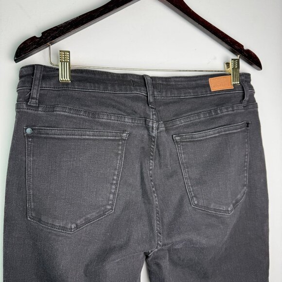 Judy Blue Jeans Black Mid-Rise Distressed Slim Fit JB88137 Size 13/31 - Picture 8 of 10